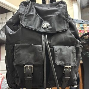 TORY BURCH Black Backpack LIKE NEW